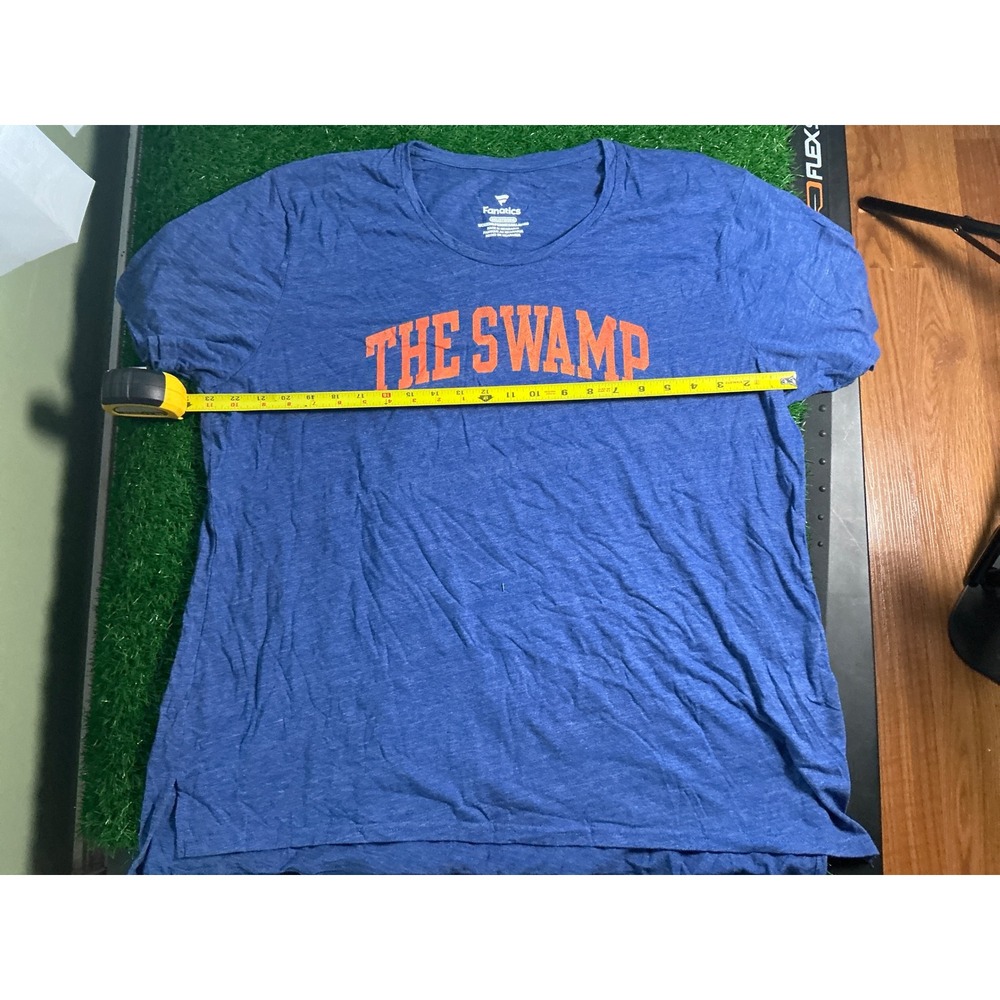 Fanatics Florida Gators The Swamp T-Shirt Womens 3XL Blue Short Sleeve Tee